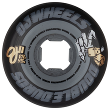 画像をギャラリービューアに読み込む, 54mm Double Duro Black Gray 101a/95a OJ Skateboard Wheels
