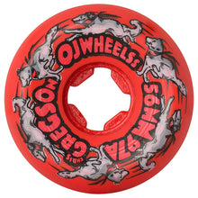 画像をギャラリービューアに読み込む, 56mm Gregson Masher II 50/50 Split Elite Red Black Mini Combo 97a OJ Skateboard Wheels
