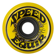 Load image into Gallery viewer, 60mm MOONEYES Super Juice Yellow 78a OJ Skateboard Wheels
