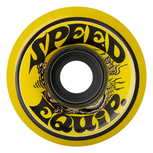 60mm MOONEYES Super Juice Yellow 78a OJ Skateboard Wheels