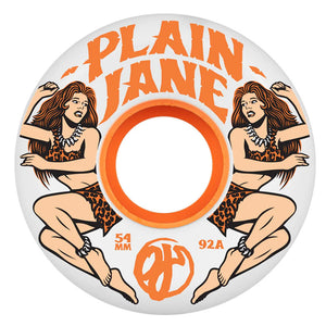 54mm Plain Jane Jungle Keyframe 92a OJ Skateboard Wheels