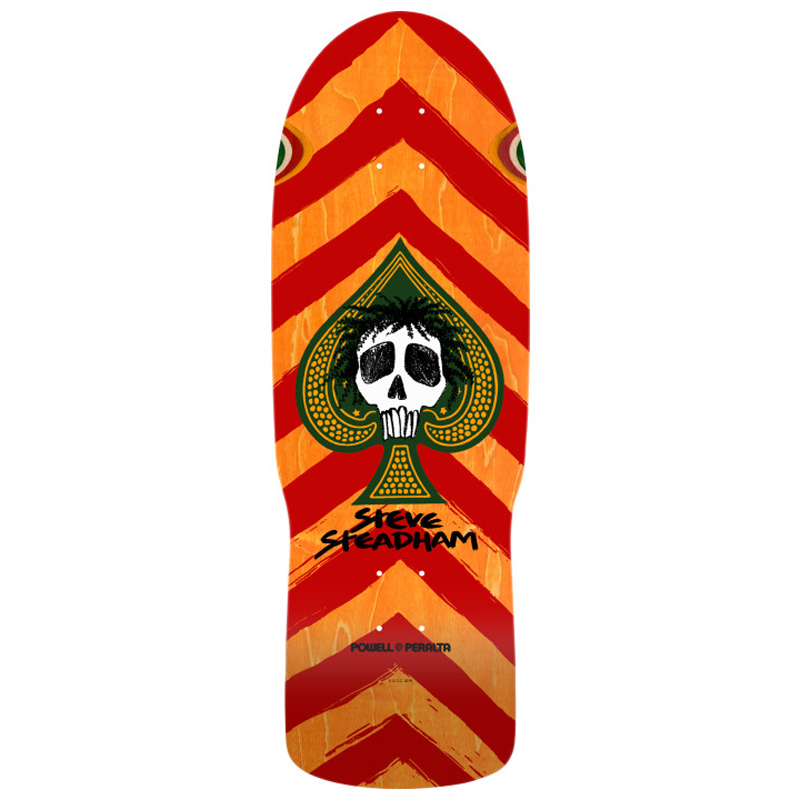 Steve Steadham Spade Skateboard Deck Red 10 x 30.125