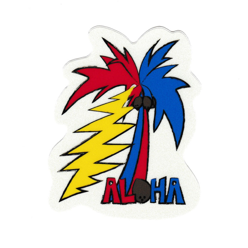 Aloha Palm Sticker 3