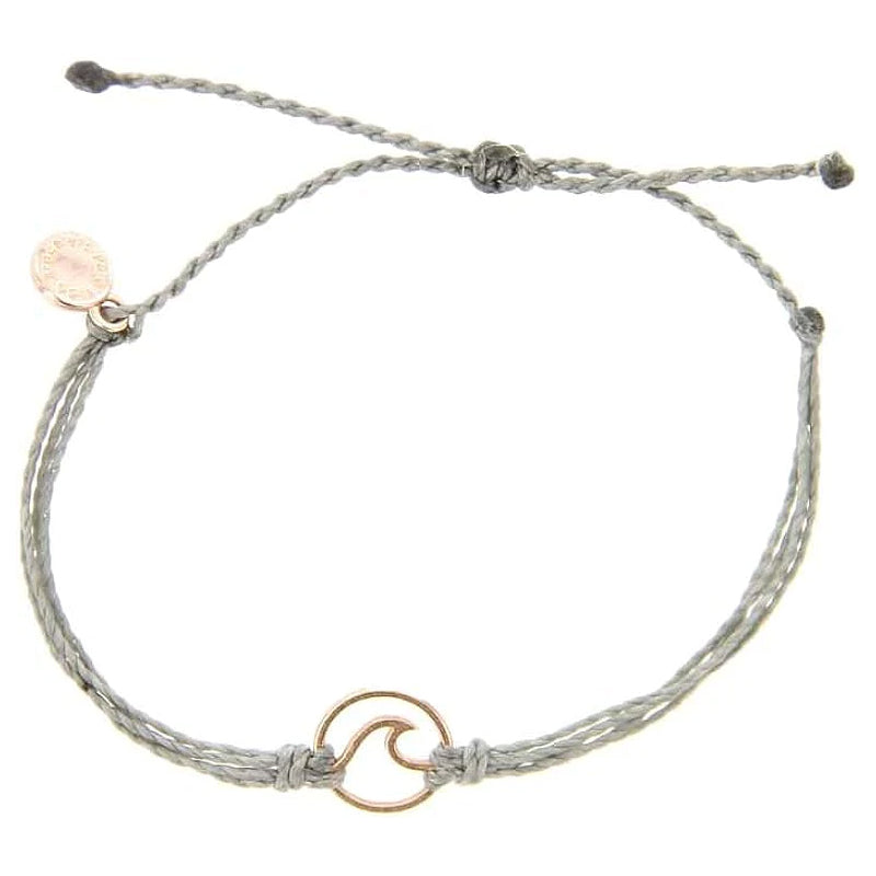 Pulsera Pura Vida Aloha Script RoseGold