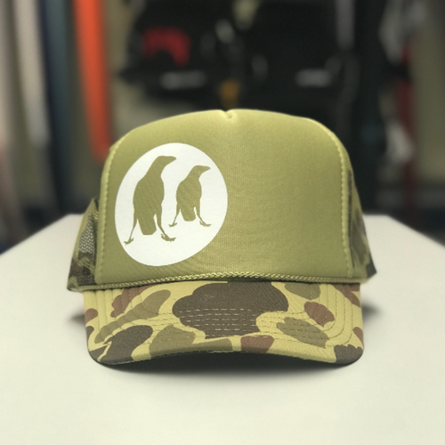 Two Crows trucker hat front