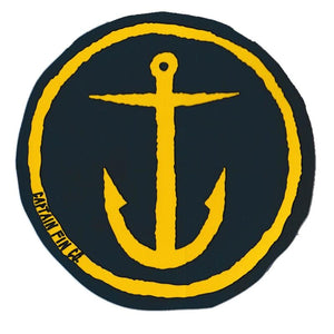 Captain Fin 5" Anchor Sticker