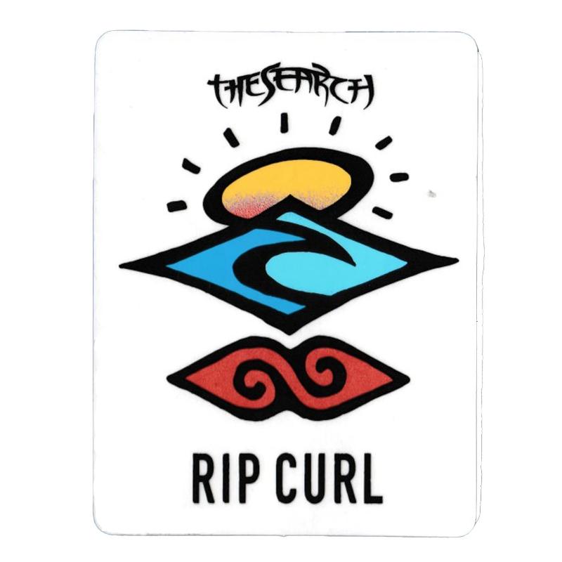 Printed Vinyl Tiki Surfer Rip Curl - Stickers Rip Curl Logo Png,Ripcurl  Logo - free transparent png images 
